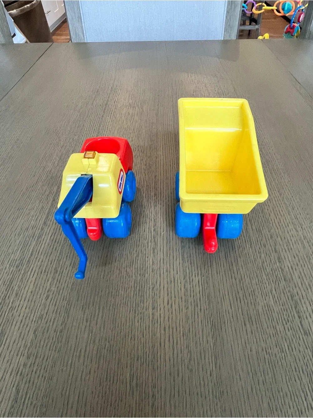 Set of Two Vintage Little Tikes Trucks